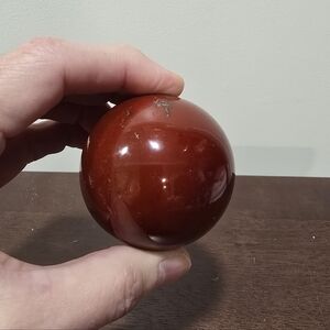 0.5 lbs Chestnut Jasper Crystal Sphere 56 mm